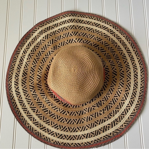 Echo | Women\'s Boho Beachy Adjustable Floppy Sunhat 100% Paper Beach Vacation main image 5